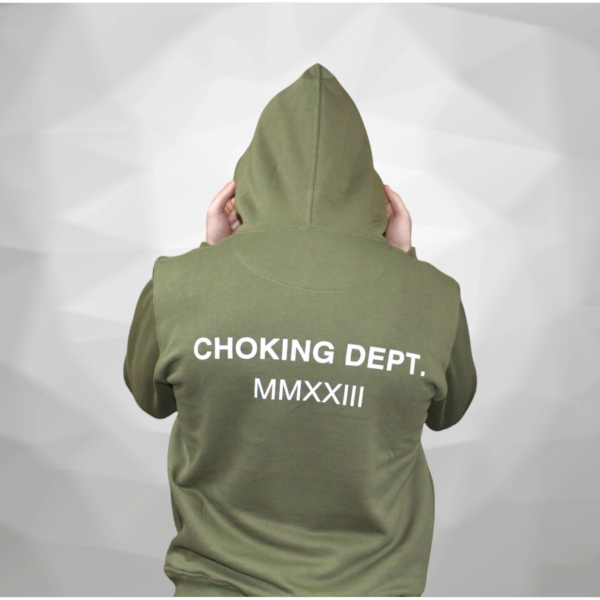 Choking Dept. Unisex Green Hoodie