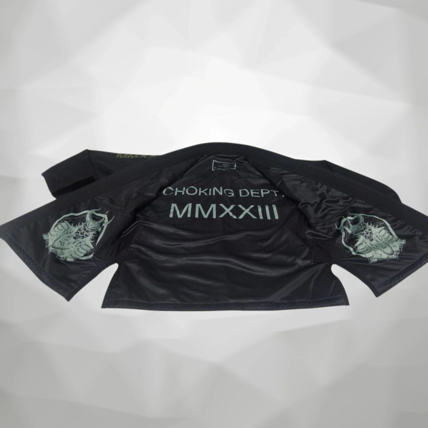 Female Choking Dept. Black Gi