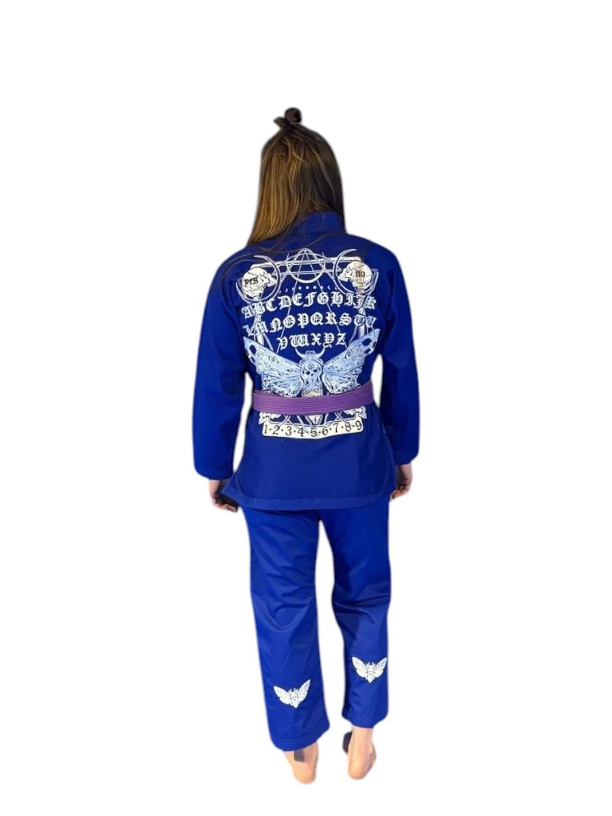 Deathmoth Gi Blue/White
