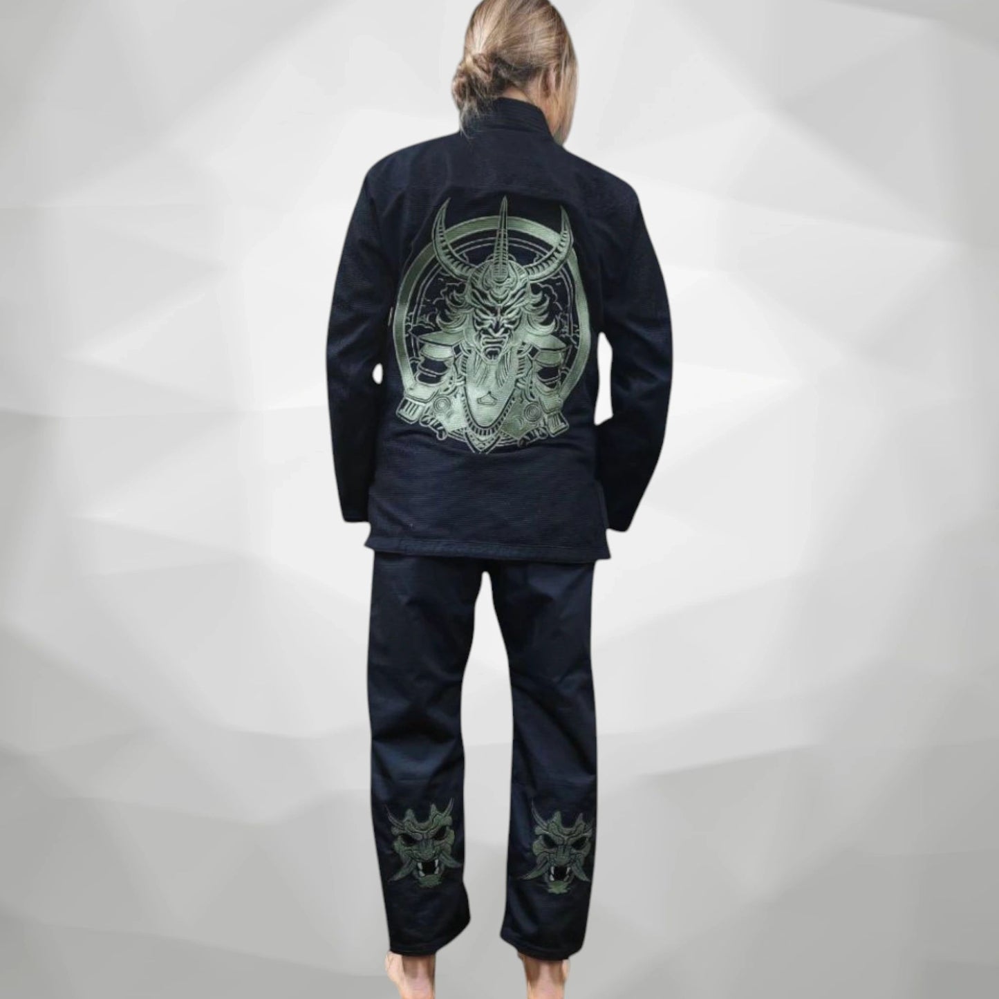 Female Choking Dept. Black Gi