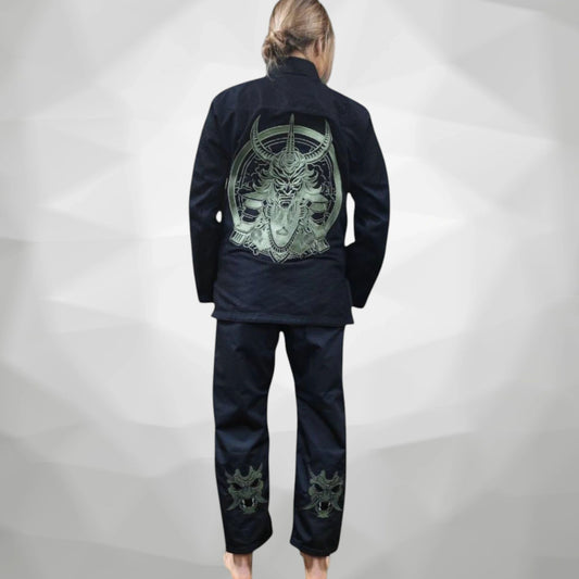 Female Choking Dept. Black Gi