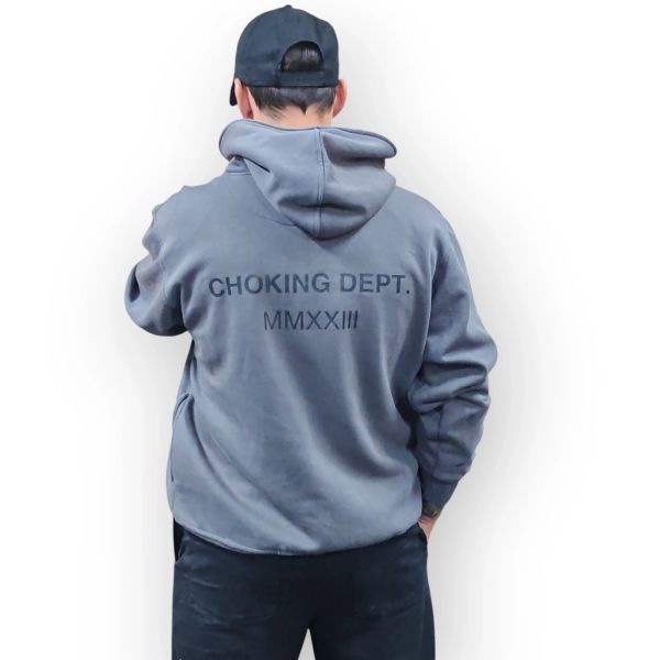 Choking Dept. Unisex Grey Hoodie