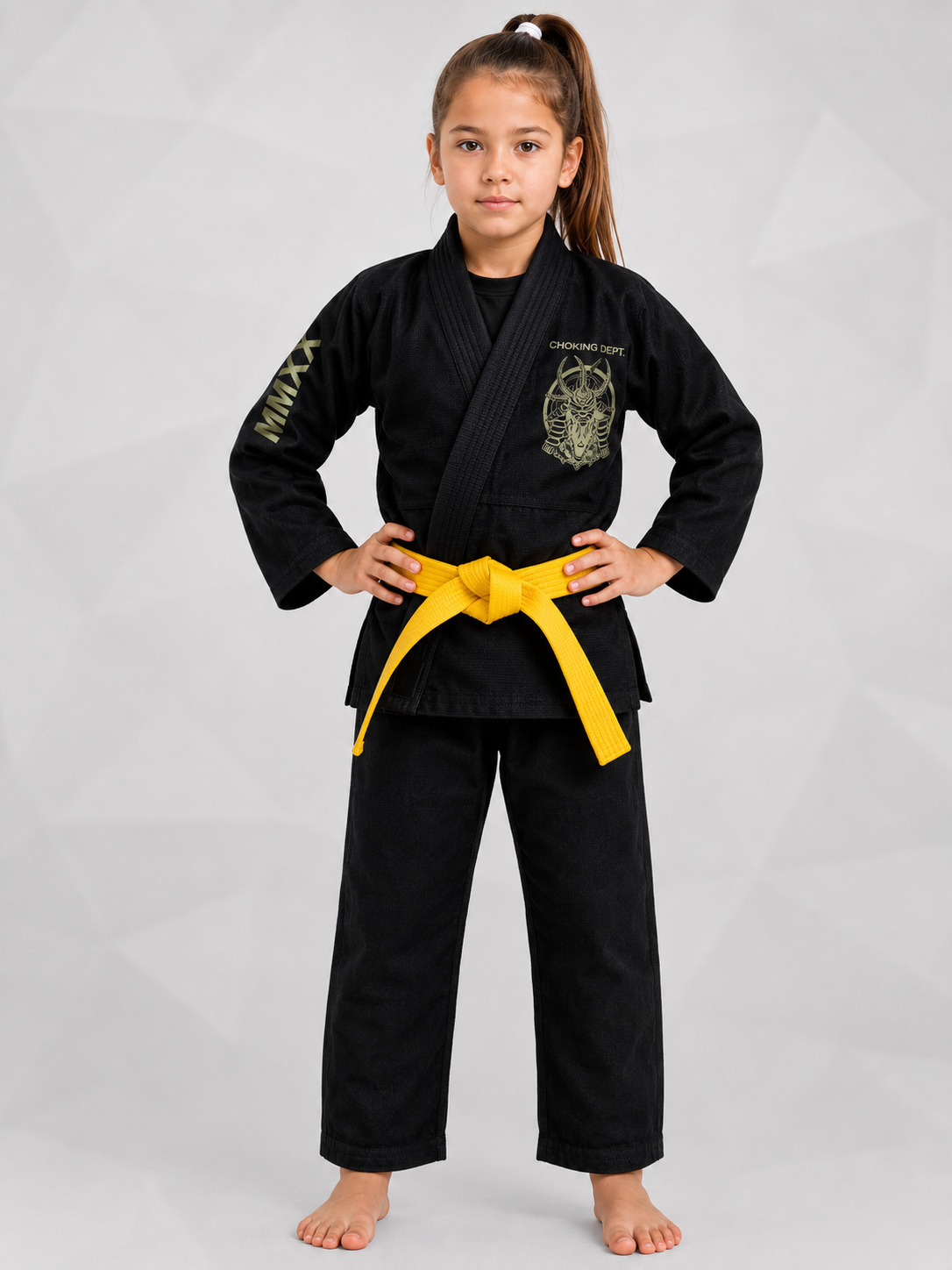 Kids Choking Dept Samurai Gi