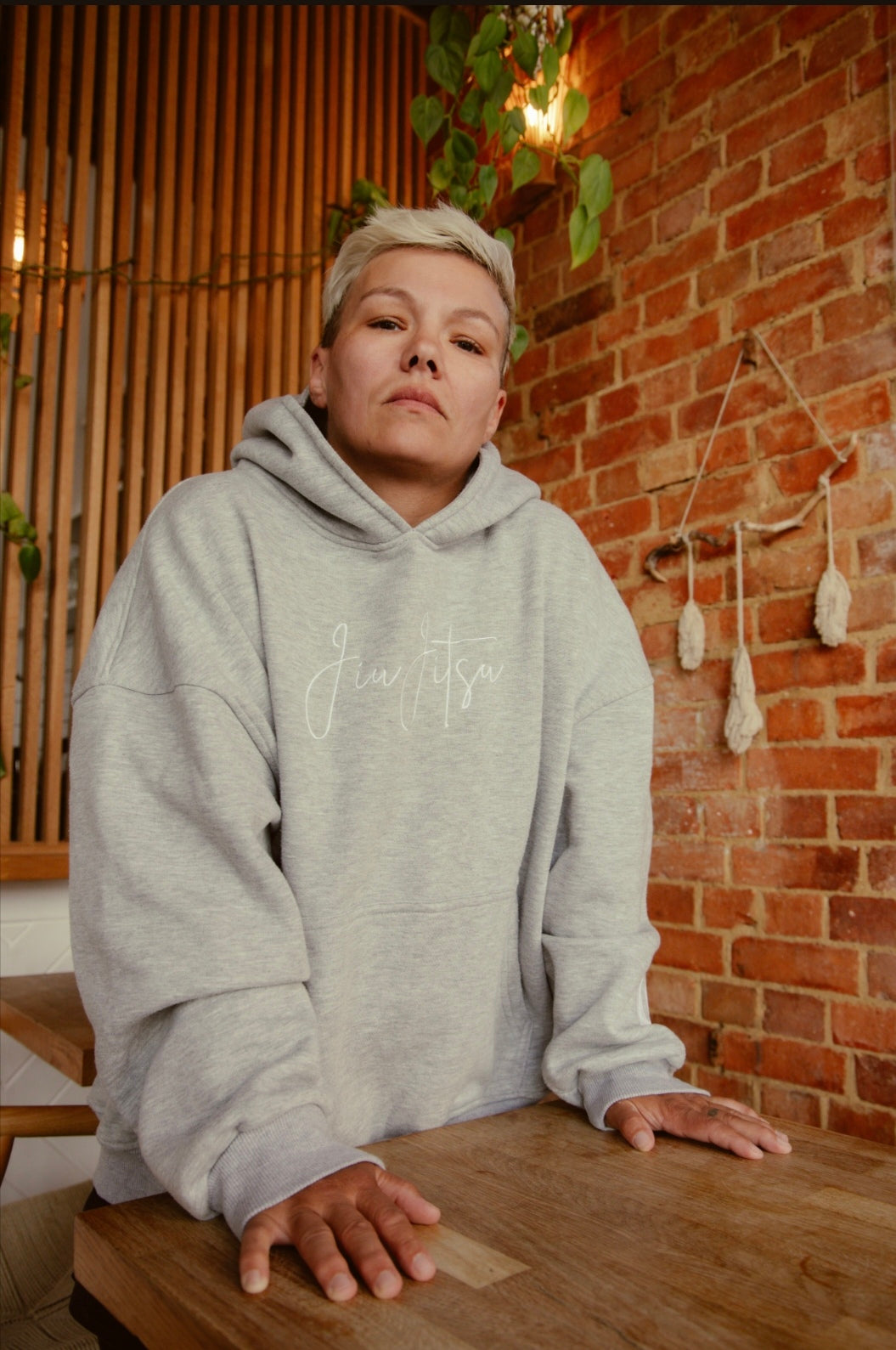Embroidered Jiujitsu Hoodie