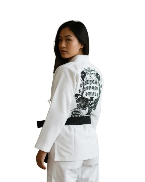 Deathmoth Gi Blue/White
