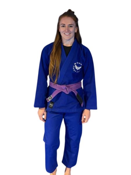 Deathmoth Gi Blue/White