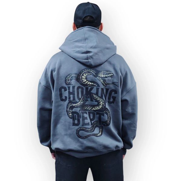 Oversized Drop Shoulder Hoodie – Snake