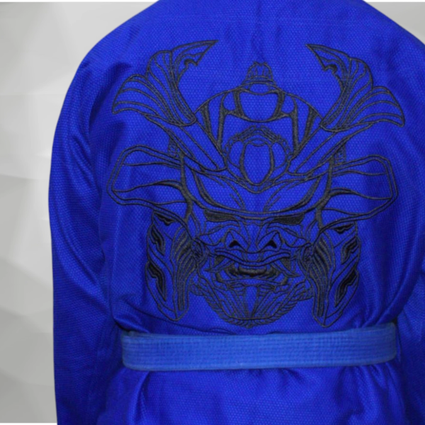 Male Choking Dept. Blue Gi.