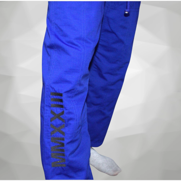 Male Choking Dept. Blue Gi.