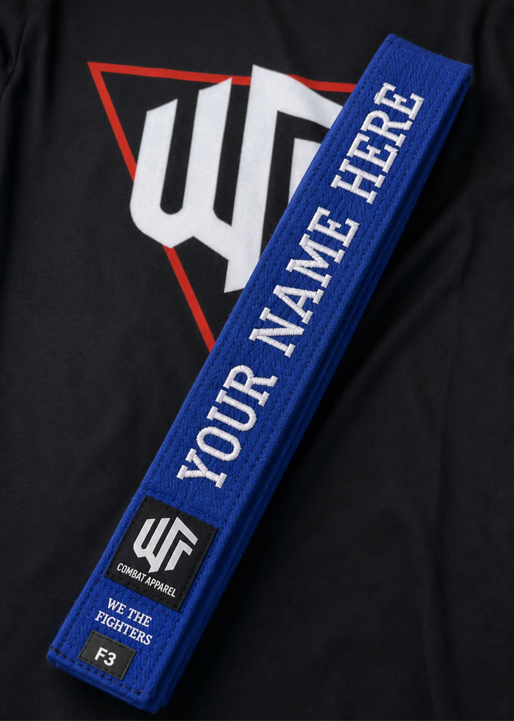Custom Embroidered BJJ Belts