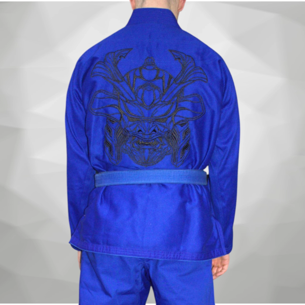 Male Choking Dept. Blue Gi.