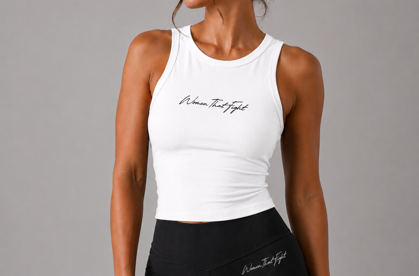 Signature Sleeveless Crop Tops