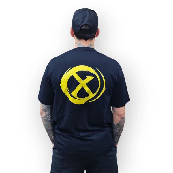 Choking Dept Black and Yellow T-shirt