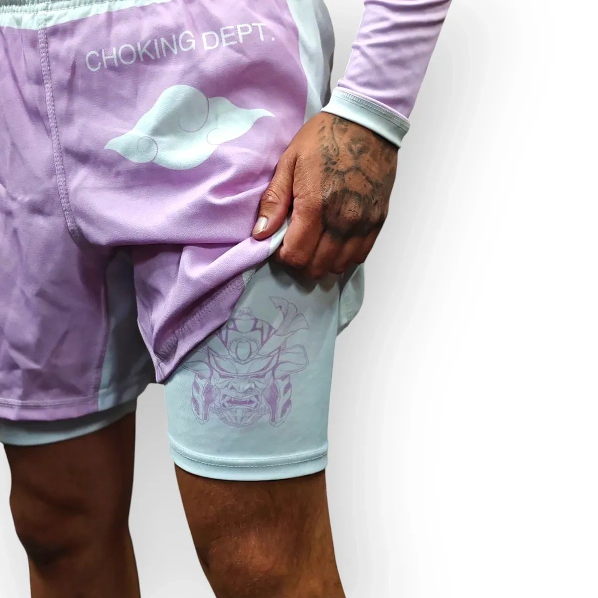 Mens Cloud & Demon Hybrid Shorts