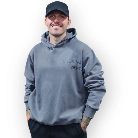 Choking Dept. Unisex Grey Hoodie