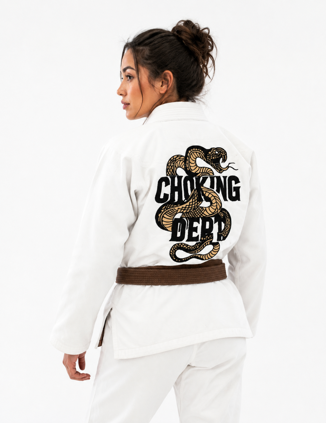 Womens Snake Gi White