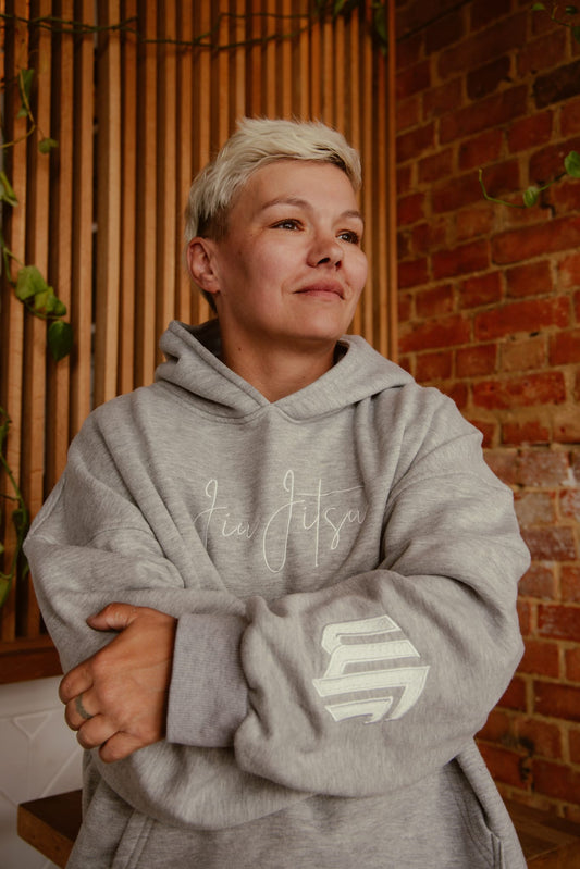 Embroidered Jiujitsu Hoodie