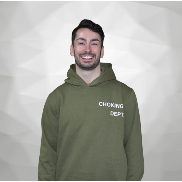 Choking Dept. Unisex Green Hoodie