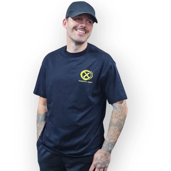 Choking Dept Black and Yellow T-shirt