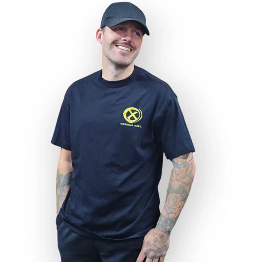 Choking Dept Black and Yellow T-shirt